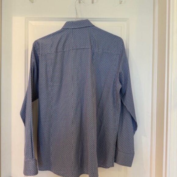 Lot of 4 Johnston & Murphy Printed Cotton Shirts (M) - Picture 10 of 16